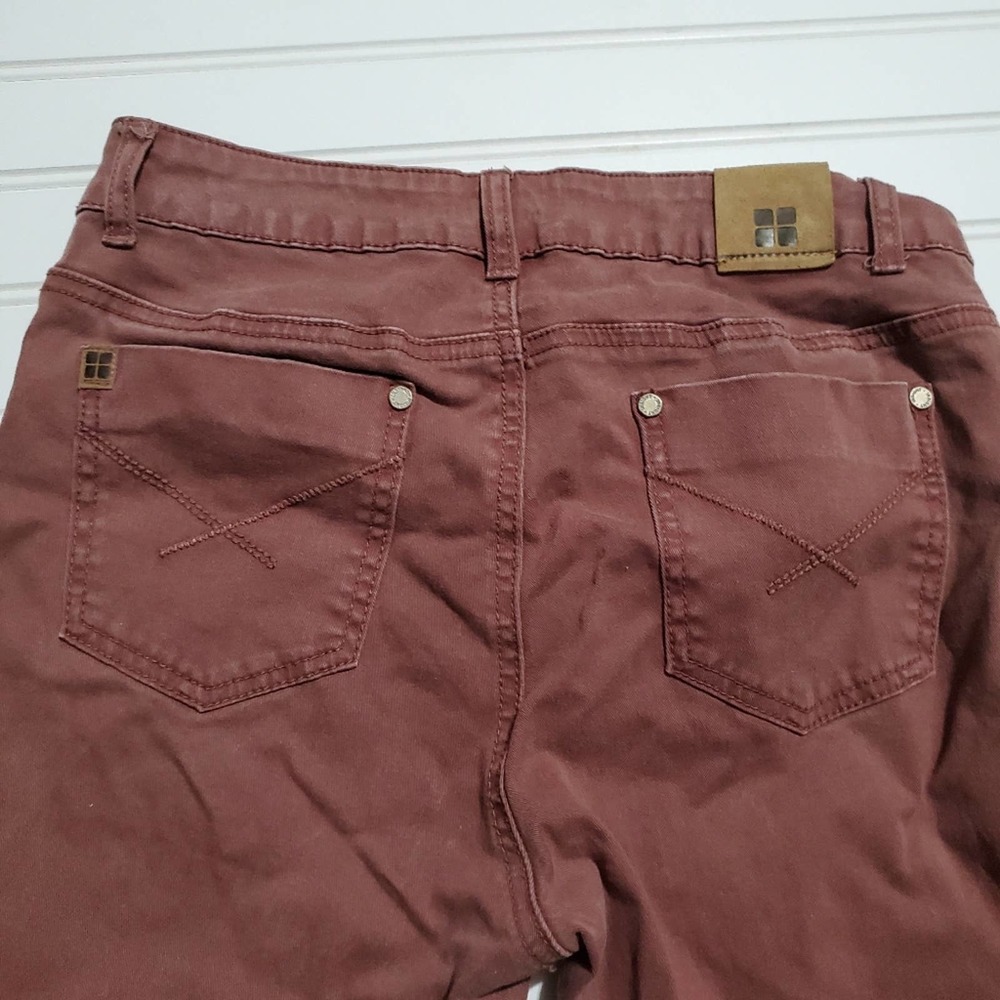 Kade Spade  Denim Zip ankle skinny pants jeans junior's size 27 5 28X29 stre… - Picture 6 of 9